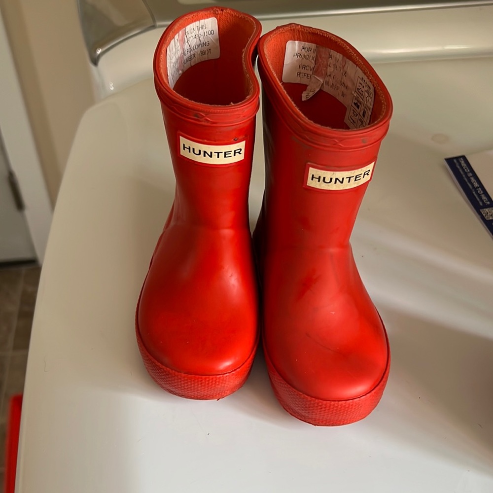 Size 5 toddler hunter boots